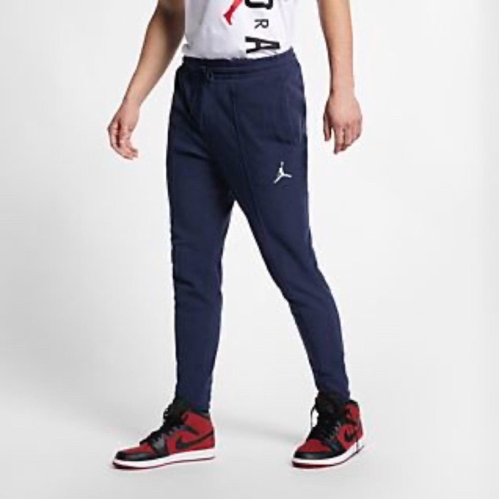 NWT Jordan Therma-Fit Pants navy blue size Large